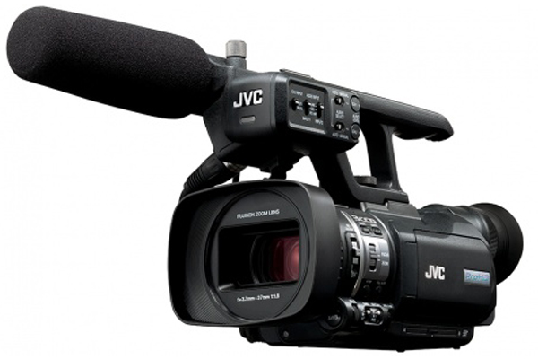 VIDEOCAMERE HD JVC GY-HM150 PALMARI